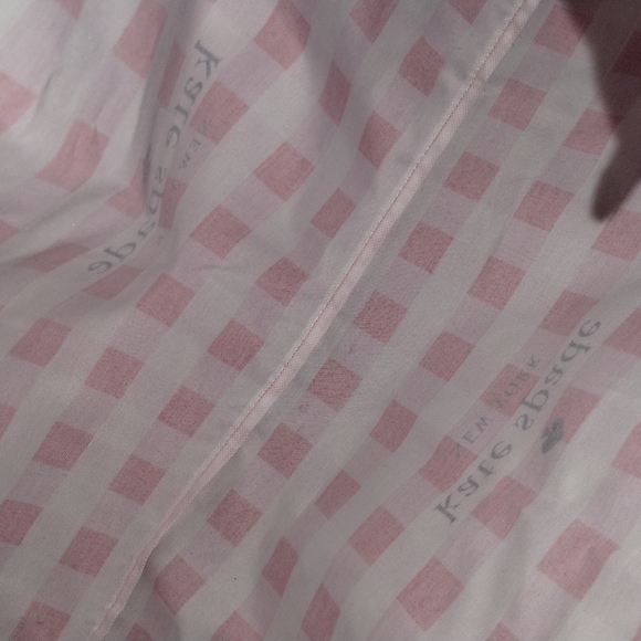 Kate Spade gingham tote with double handles - Picture 10 of 13